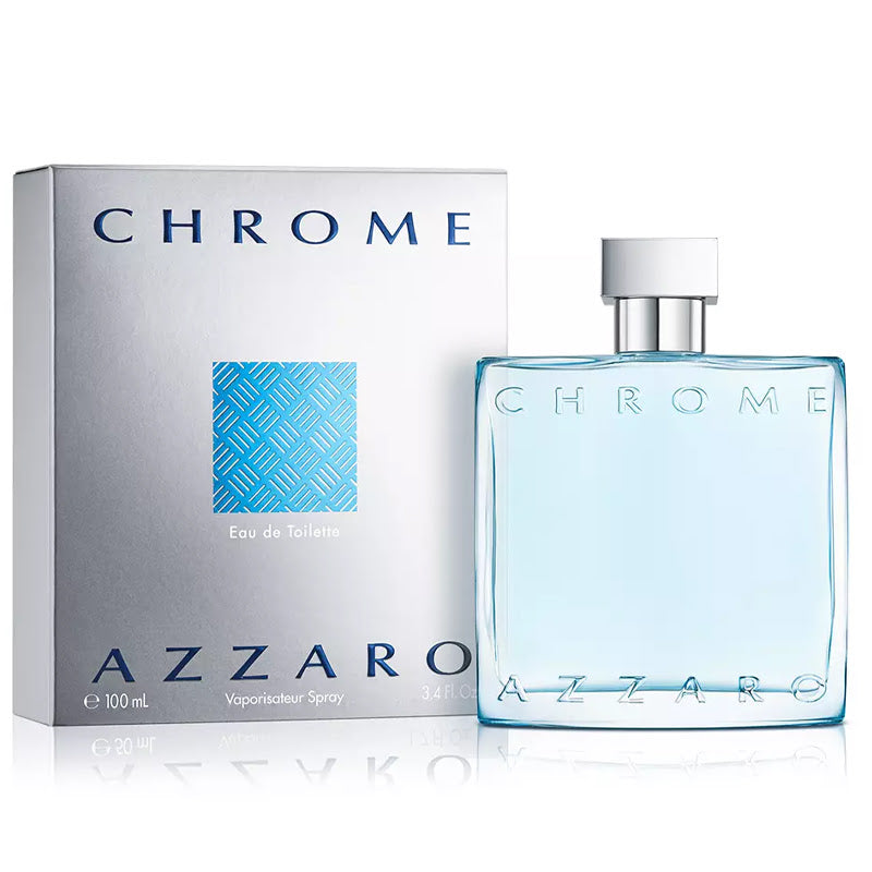 AZZARO CHROME MEN EDT : 3.4 OZ