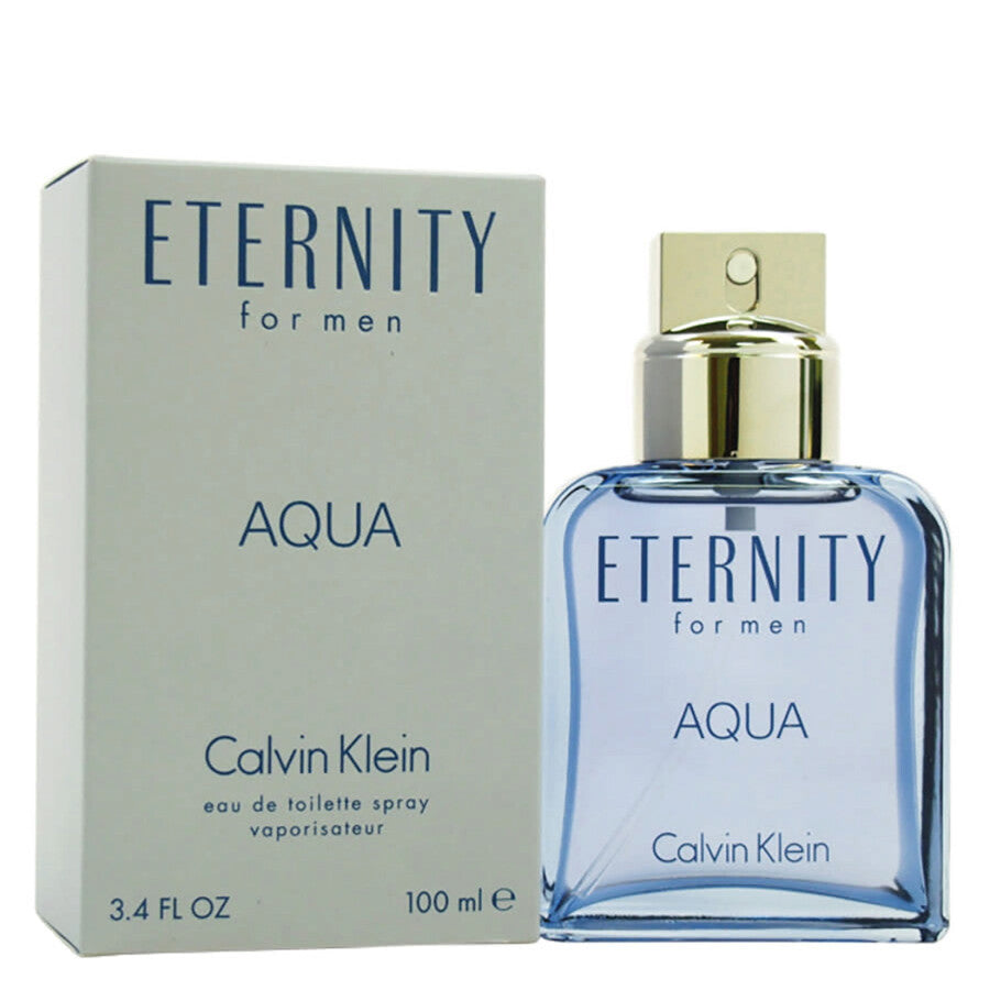 CALVIN KLEIN ETERNITY AQUA M-USA : 3.4 OZ