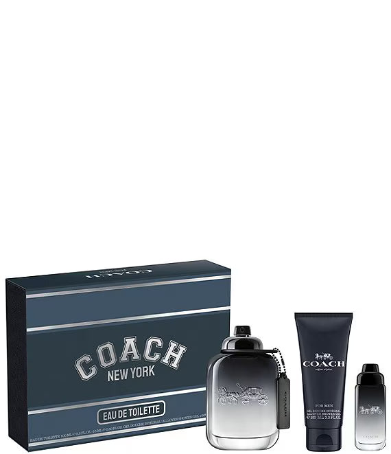 COACH MAN EAU DE TOILETTE 3PC SET