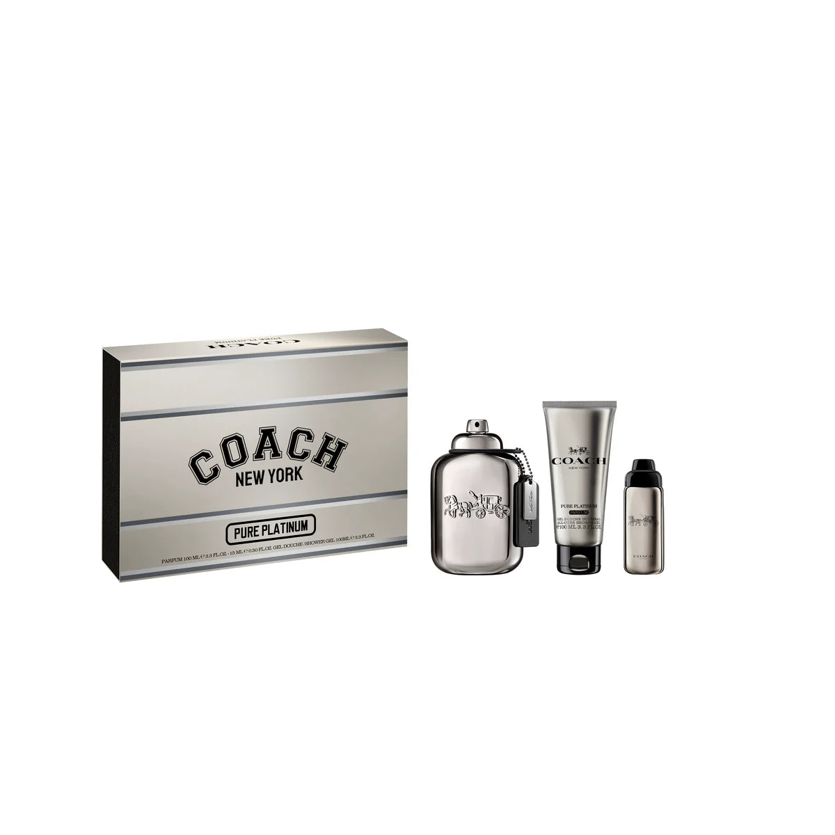 COACH PURE PLATINUM 3PC SET