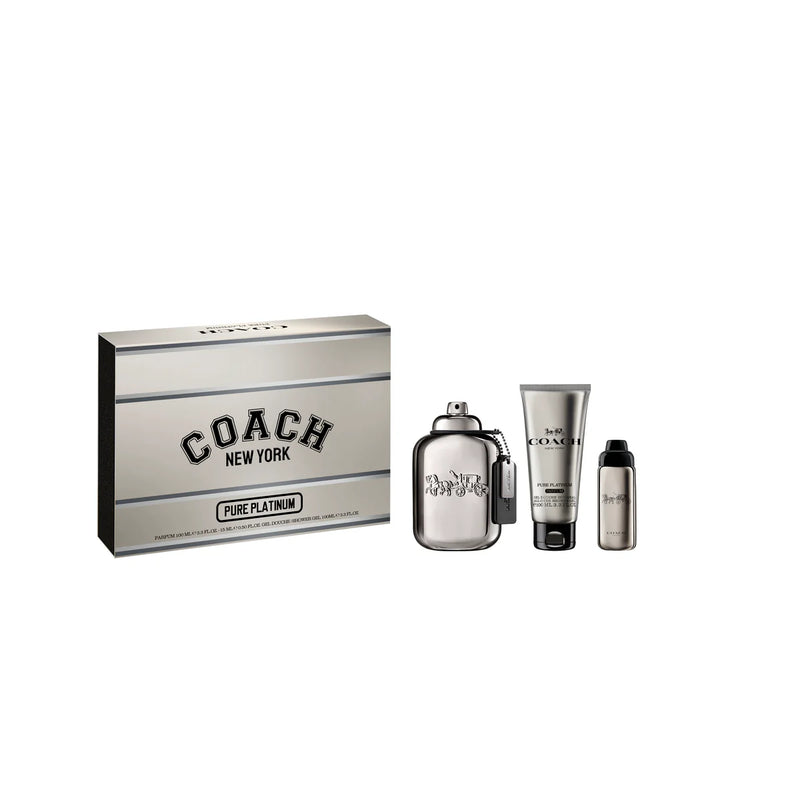 COACH PURE PLATINUM 3PC SET