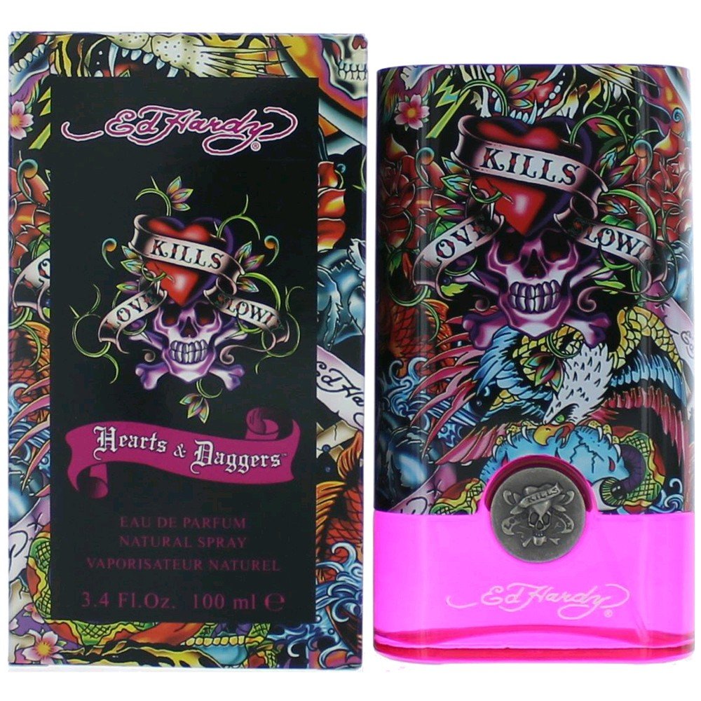 ED HARDY HEARTS & DAGGERS W-USA : 3.4 OZ
