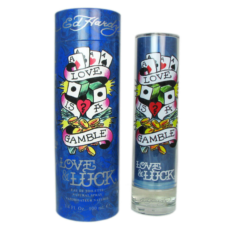 ED HARDY LOVE & LUCK-USA : 3.4 OZ