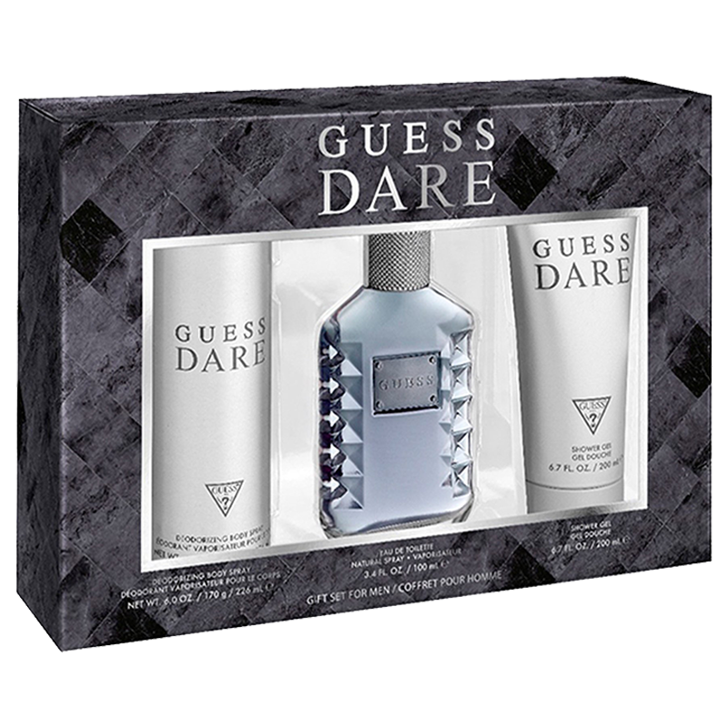 GUESS DARE HOMME 3PC SET