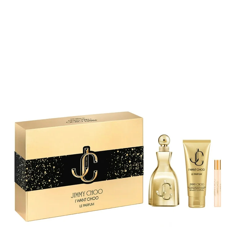 JIMMY CHOO I WANT CHOO LE PARFUM 3PC SET