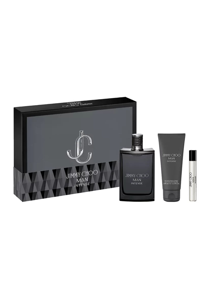 JIMMY CHOO MAN INTENSE EAU DE TOILETTE 3PC SET