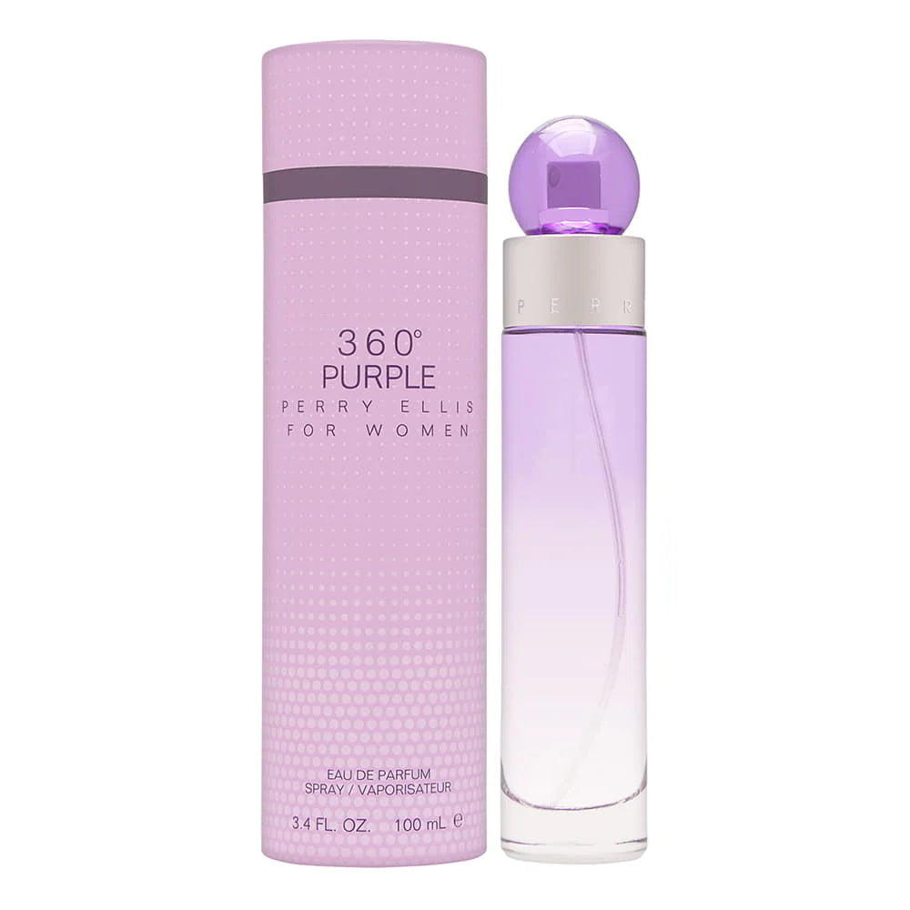 PERRY ELLIS 360 PURPLE FOR WOMEN  : 3.4 OZ