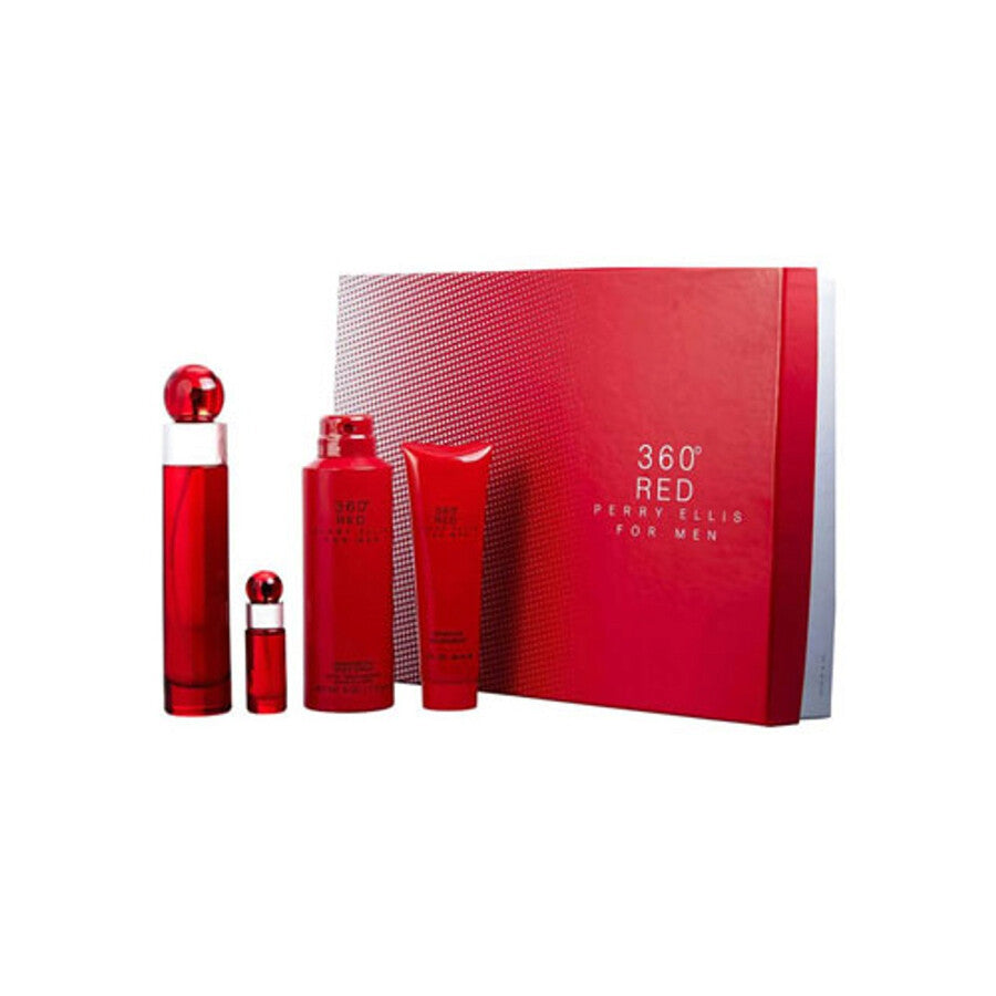 PERRY ELLIS 360 RED MEN 4PC SET