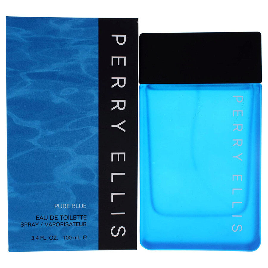 PERRY ELLIS PURE BLUE MEN-USA : 3.4 OZ