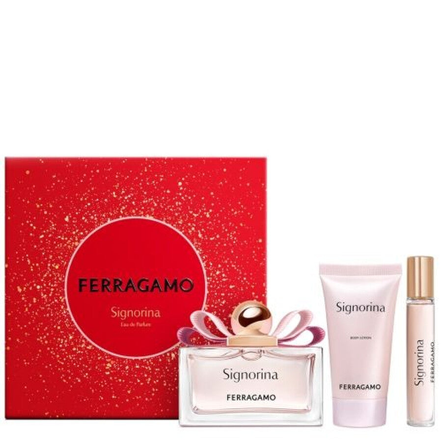 SALVATORE FERRAGAMO SIGNORINA 3PC SET