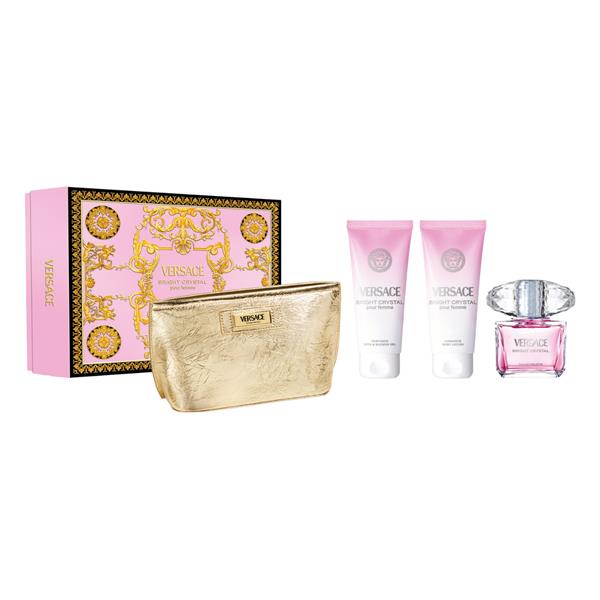 VERSACE BRIGHT CRYSTAL 4PC SET