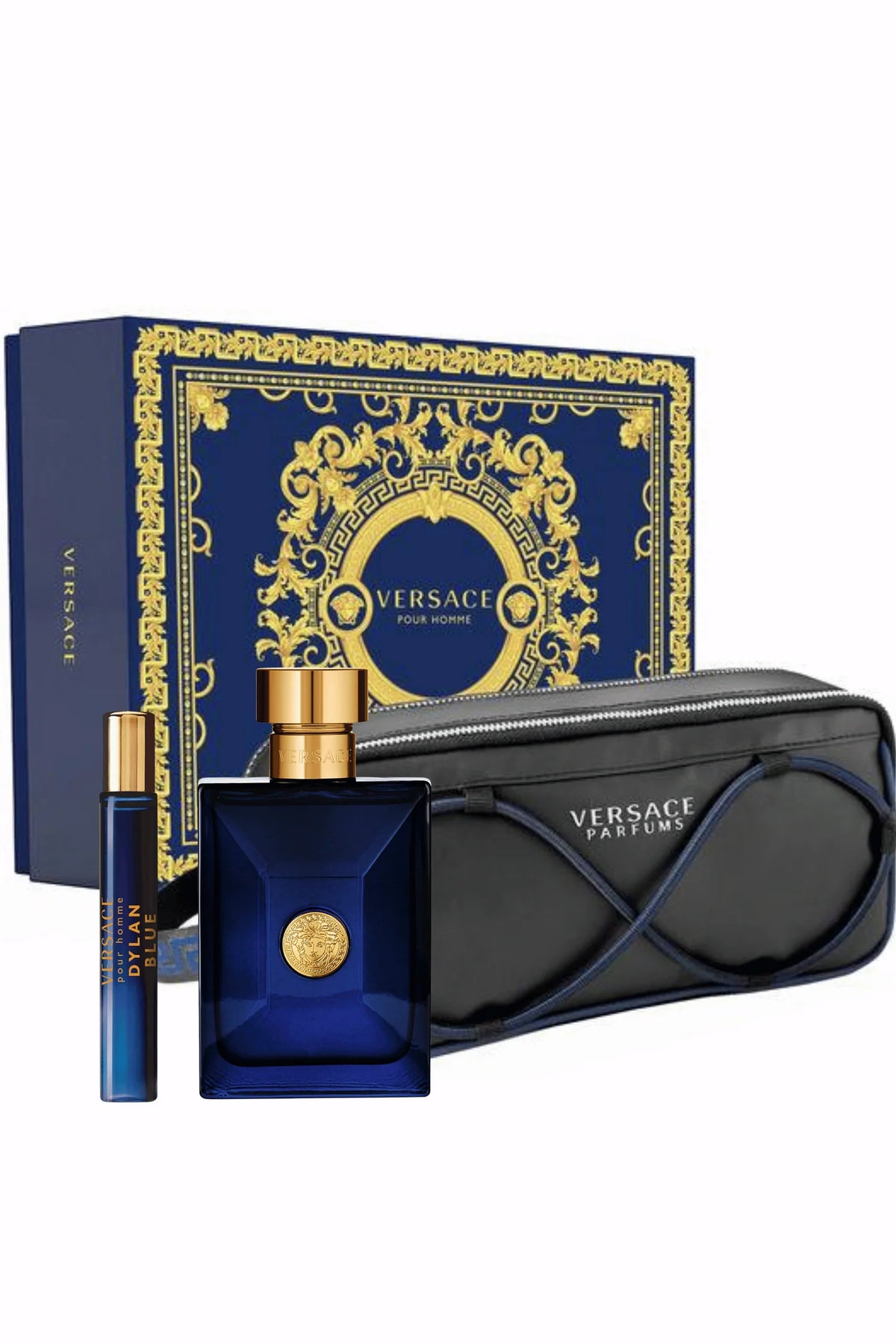 VERSACE DYLAN BLUE MEN 3PC SET