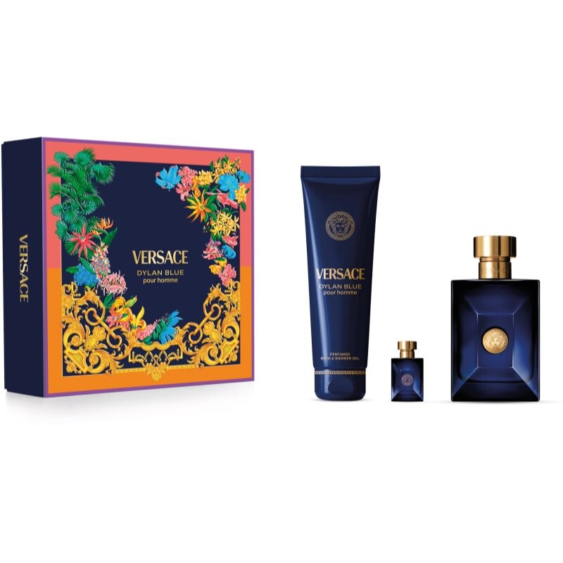 VERSACE DYLAN BLUE POUR HOMME 3PC SET