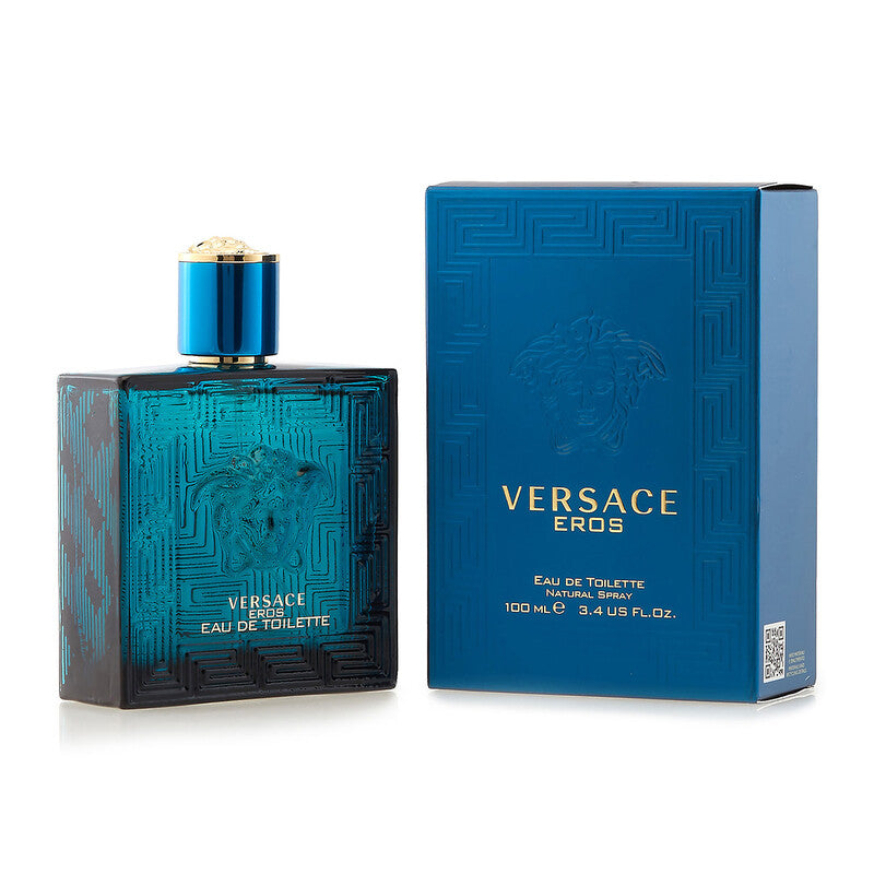 VERSACE EROS FOR MEN EAU DE TOILETTE : 3.4 OZ
